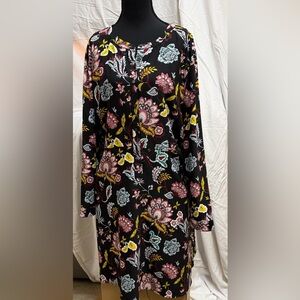 LOFT Multicolor Floral dress
